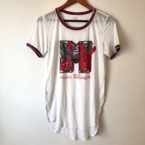 MTV music television Graphic Tee Large